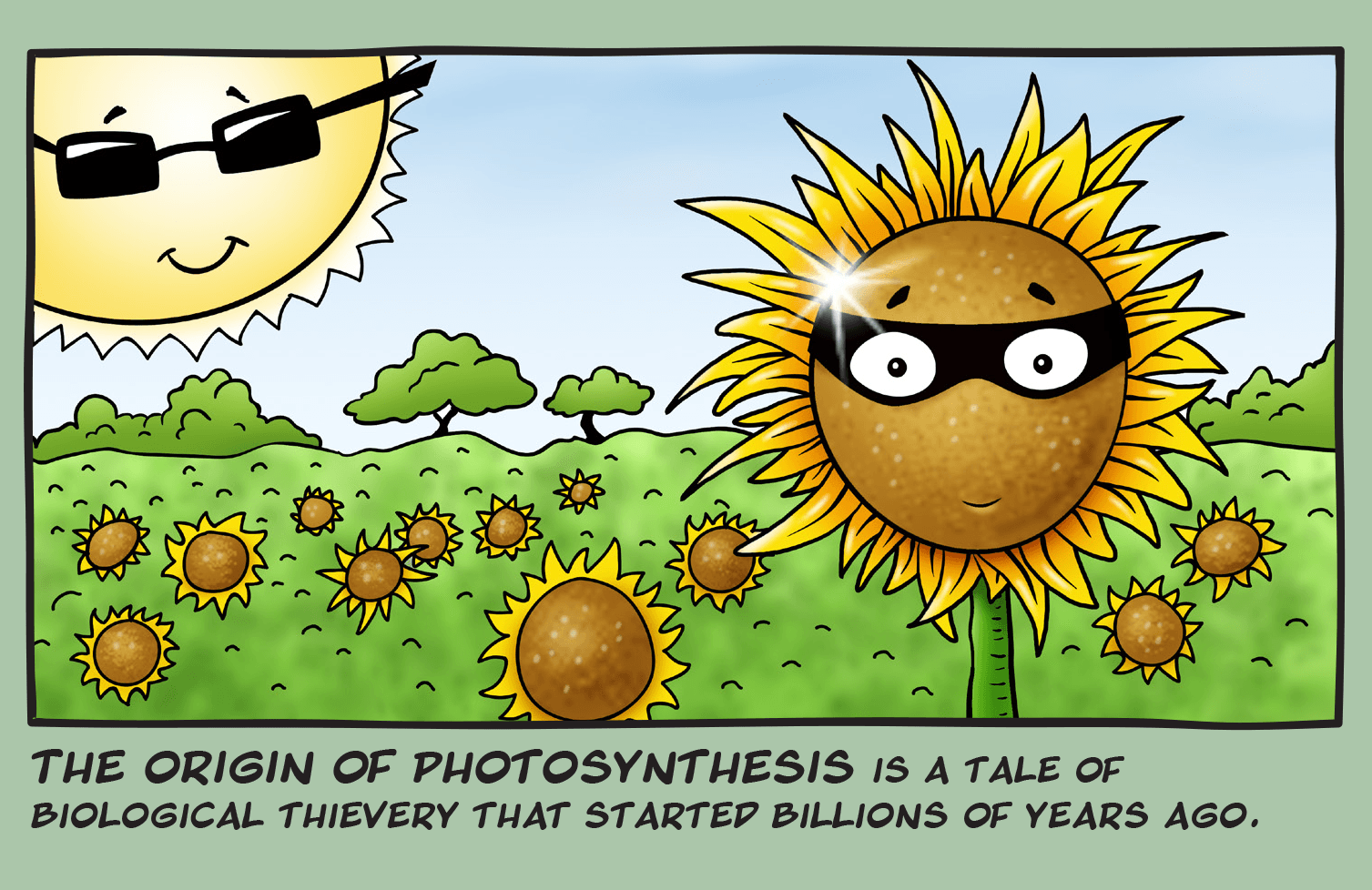 The origin of photosynthesis is a tale of biological thievery that started billions of years ago