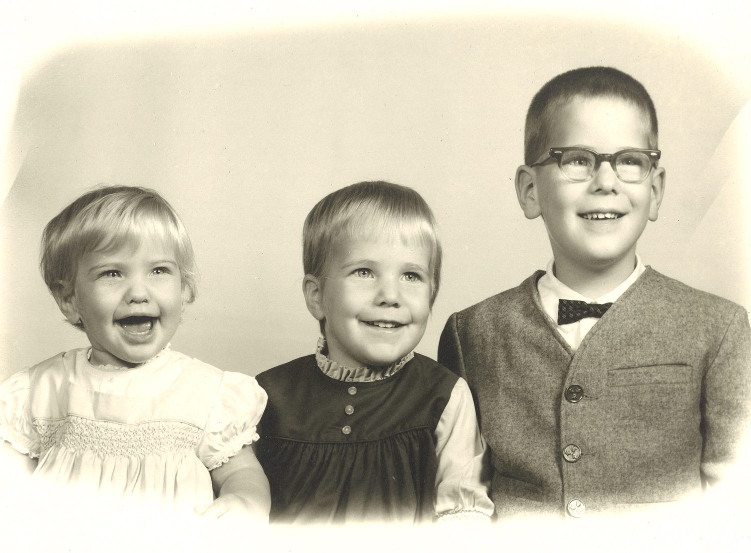 Advances in recognizing inherited diseases like galactosemia allowed Christine Winey (on left) to grow up happy and healthy with her siblings Karen, in the middle, and Mark, on the right. Courtesy photo
