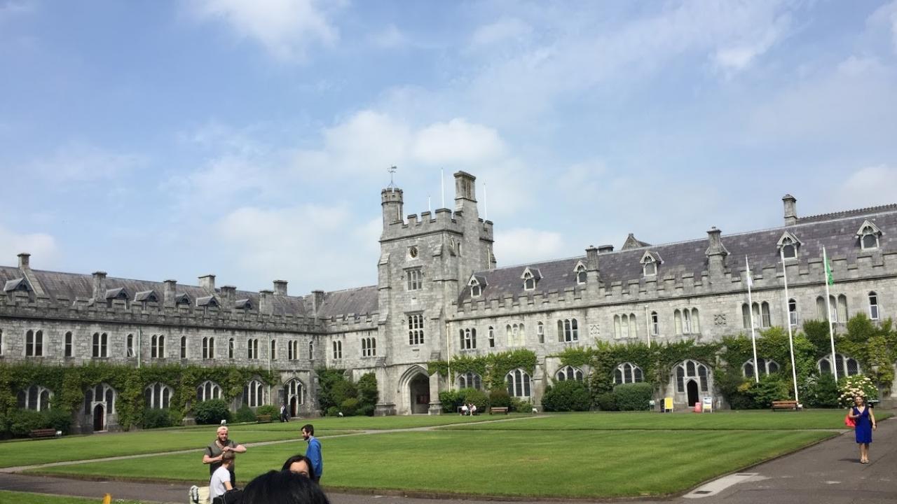University College Cork courtyard 