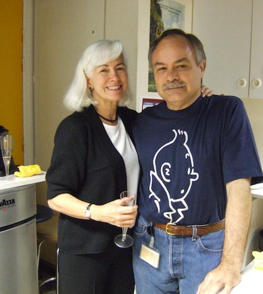 Christine & Chet Price farewell, 2007 sabbatical at the Institut Pasteur, Paris