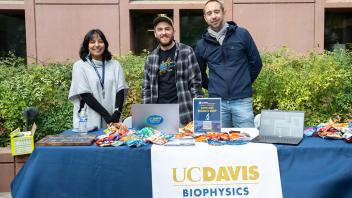 Assorted activities at the CBS first-ever graduate open house