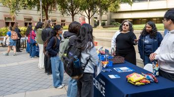 Assorted activities at the CBS first-ever graduate open house