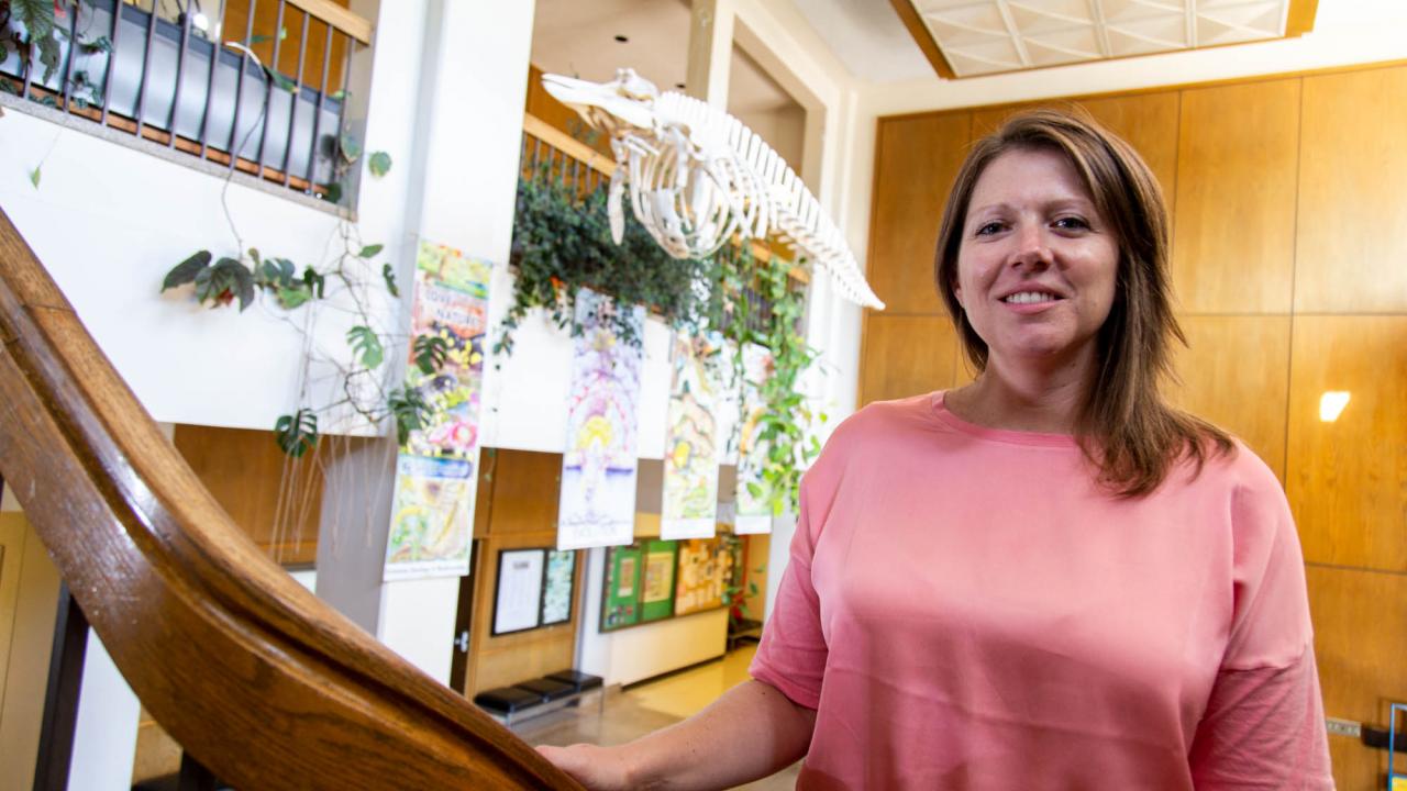 Assistant Professor Kate Laskowksi holds an appointment in the Department of Evolution and Ecology. David Slipher/UC Davis Kate Laskowksi