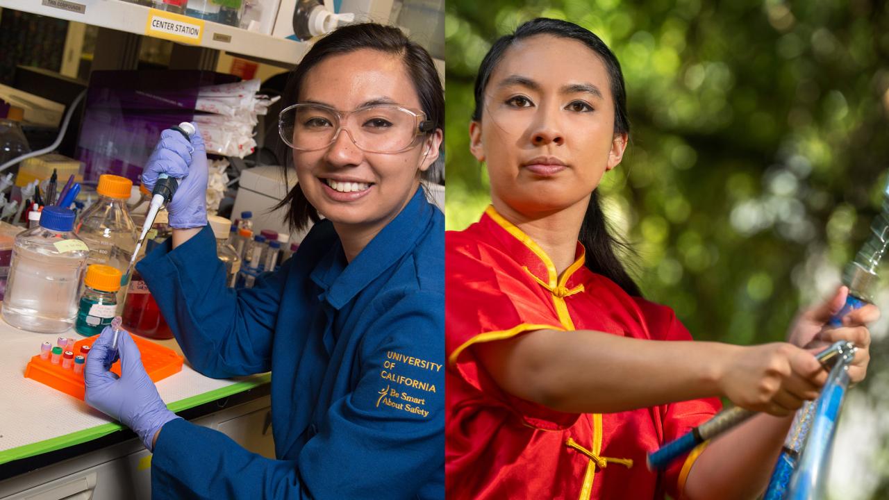 Graduating senior Emily Eijansantos has been recognized with the University Medal, UC Davis' top graduating senior award. David Slipher and Karin Higgins/UC Davis Neurobiology, physiology and behavior major Emily Eijansantos has been recognized with the University Medal, UC Davis' top graduating senior award.