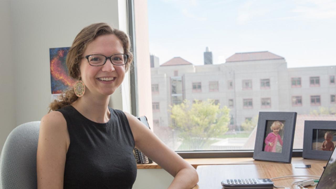 Assistant Professor Kassandra Ori-McKenney, recipient of the Basil O'Connor Starter Scholar Research Award. David Slipher/UC Davis Assistant Professor Kassandra Ori-McKenney, recipient of the Basil O'Connor Starter Scholar Research Award. David Slipher/UC Davis