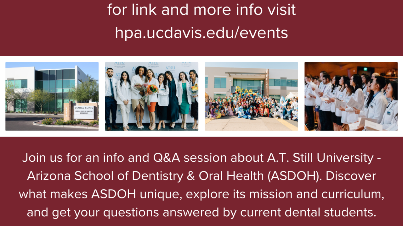 Arizona School of Dental Health Flyer