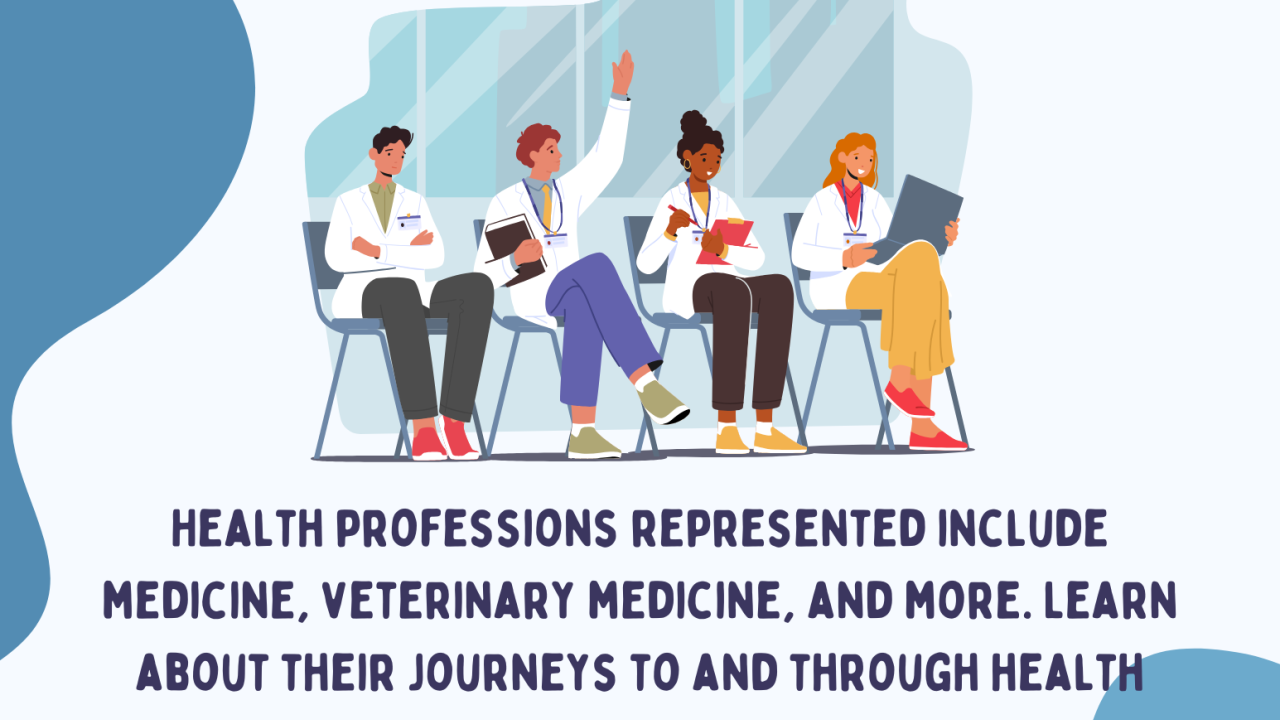 Latino/a/x Health Professional Panel Workshop flyer