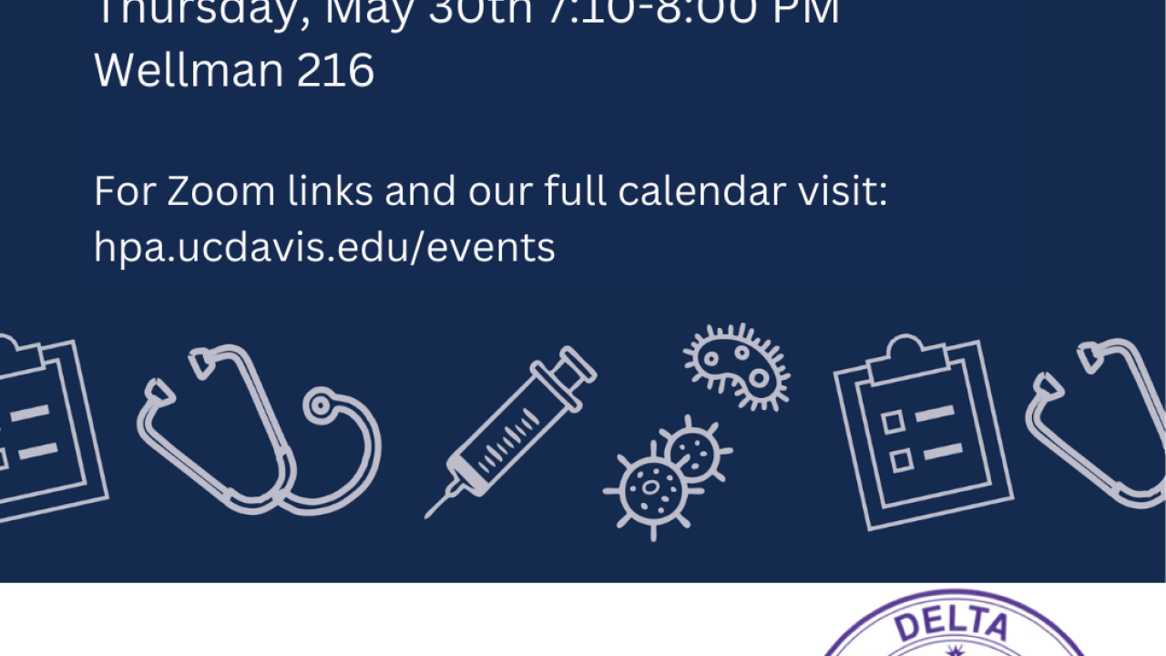 HPA x Phi Delta Epsilon: Pre-health/HPA 101