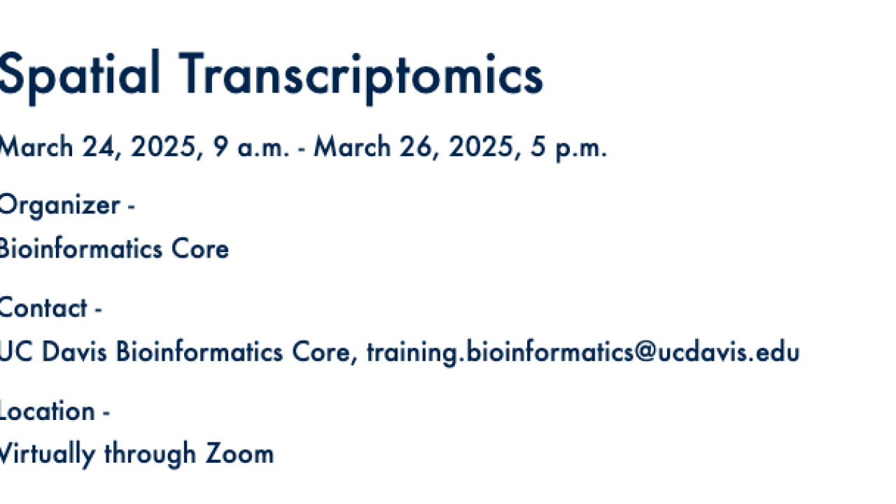Spatial Transcriptomics Event Information