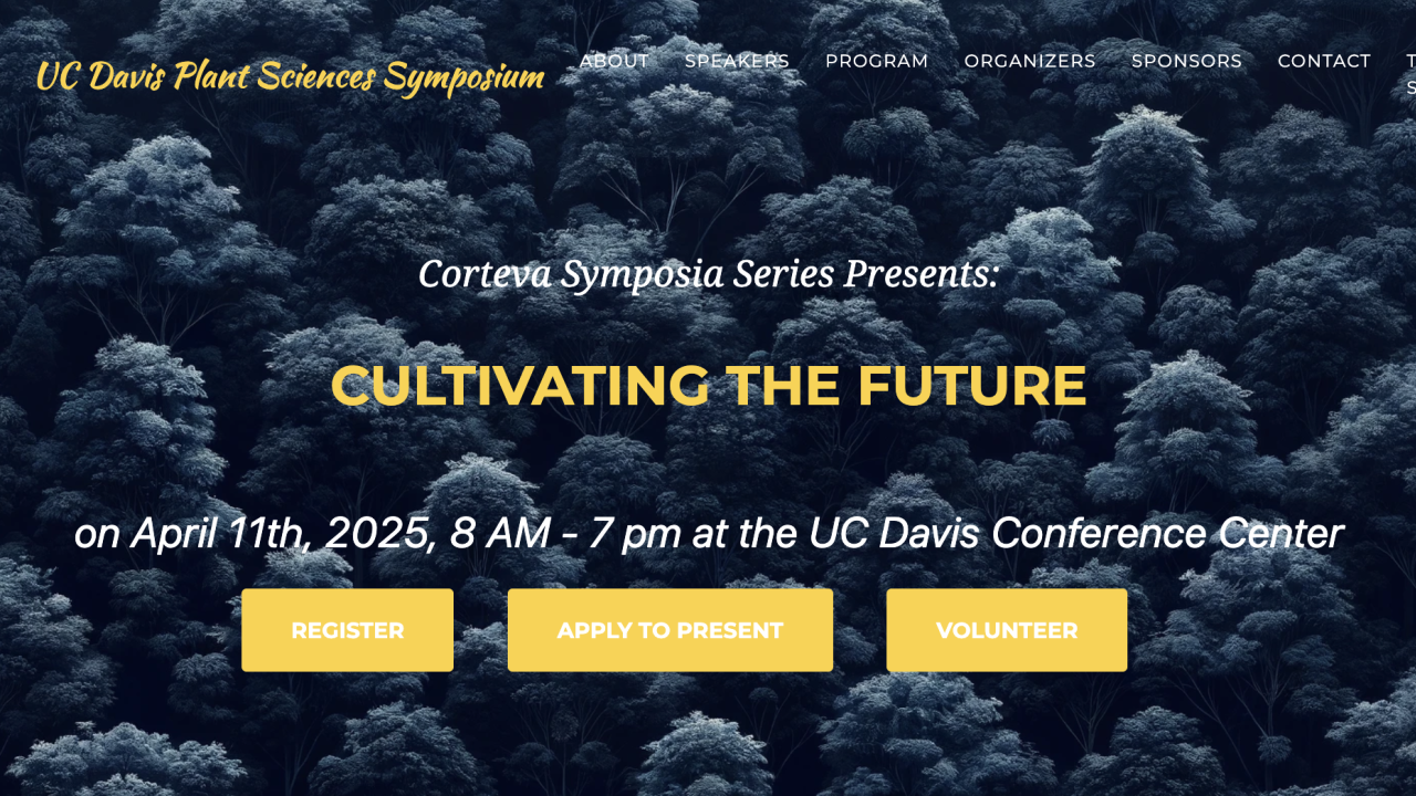 2025 UCD Plant Science Symposium