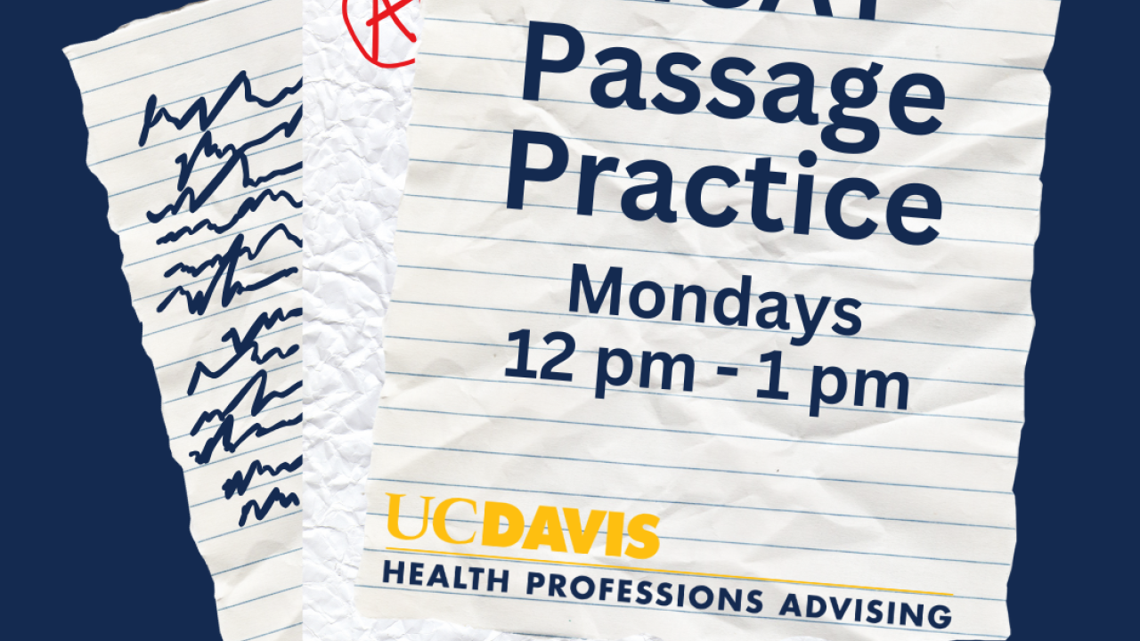 MCAT Practice Flyer