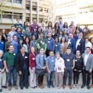 Group photo of BUSP friends and alums