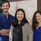 Research team photographed outside
