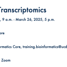 Spatial Transcriptomics Event Information