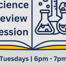 MCAT Science Review Session flyer
