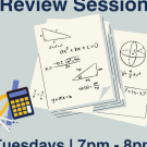 DAT/OAT Math and Science Review Session flyer
