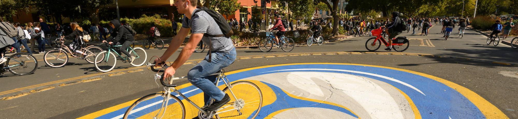 Student Biking 